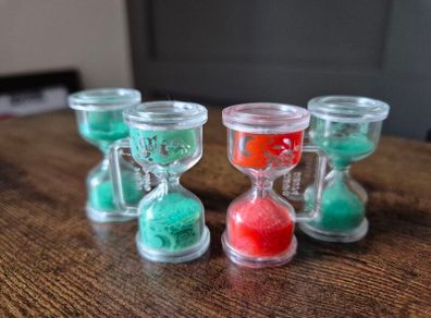 Kinder Egg Miniature Hourglass Set