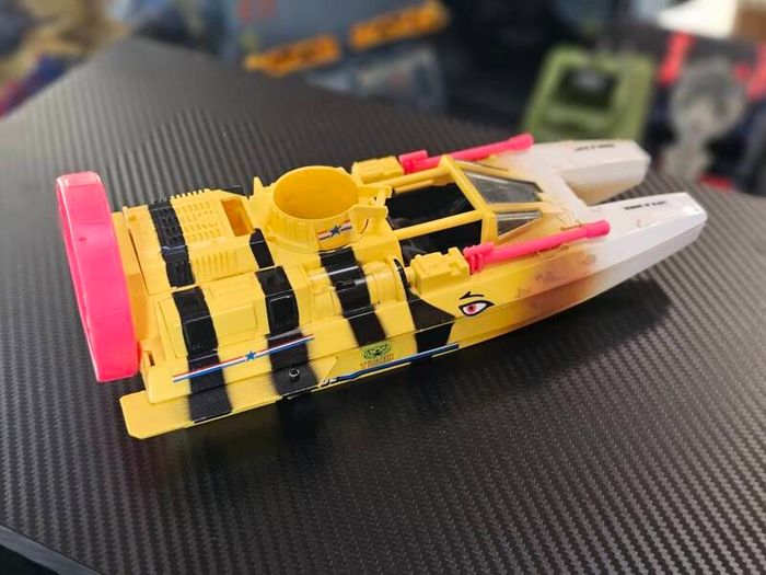 Vintage GI Joe Hasbro 1984 Tiger Force Tiger Shark Boat 1980s Collectable Toy