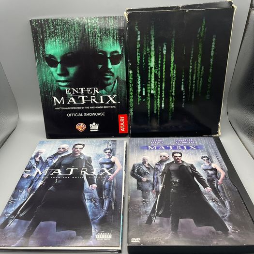 The Matrix + Enter the Matrix + Soundtrack - RARE Press Kit Folder