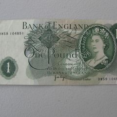Bank of England Series C One Pound Note