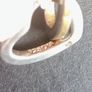 Sterling silver diamond heart necklace Image 3