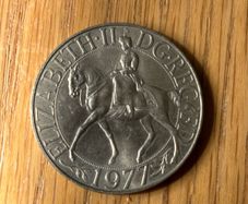1977 Silver Jubille Coin