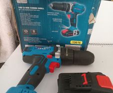 Hammer action battery drill