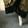Zara velvet dress with fringe new, size M Image 6