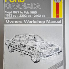 Ford Granada Haynes Manual - Ford Granada Workshop Manual