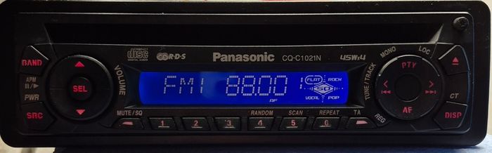 Panasonic CQ-C1021NW RDS car radio FM/AM CD player