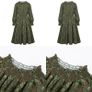 Brand New GRACE KARIN Girls' A-Line Floral Dress Long Sleeve Pockets Autumn Image 2