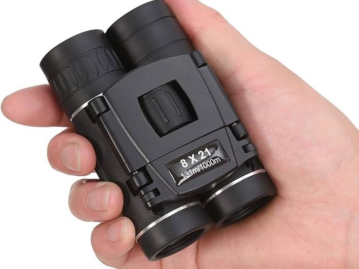SALE | 8x21 Mini Compact Pocket Binoculars, Lightweight Foldable Binoculars,Easy Focus Small Binoculars for Adults Kids Bird Watching,Opera Concert, Travel, Hiking, Football Game