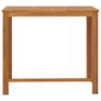 7 Piece Garden Bar Set Brown Image 3