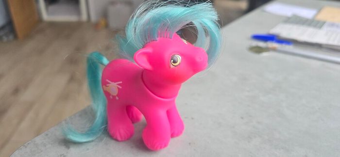 Baby Brother Twirly Twirly Helicopter Peek-a-Boo Ponies MLP  G1 My Little Pony