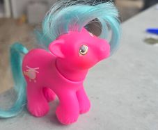 Baby Brother Twirly Twirly Helicopter Peek-a-Boo Ponies MLP  G1 My Little Pony