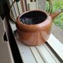 Vintage antique 1871 Copper Kettle Image 2