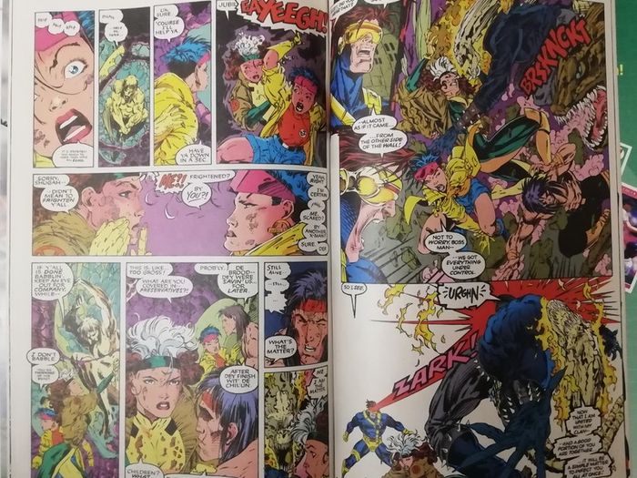 X-Men #9 Wolverine vs Ghost Rider - Jim Lee (1992)