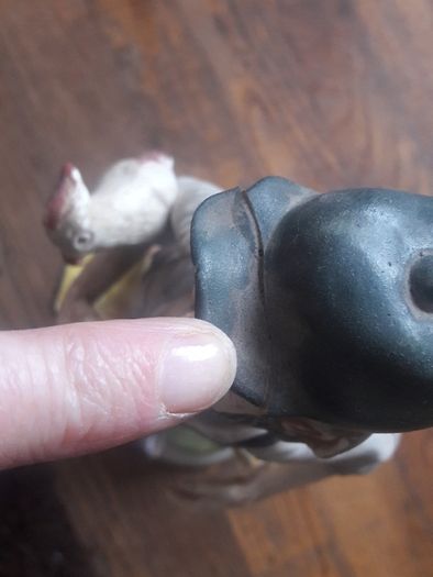 vintage capadimonte figure