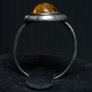 Sterling Silver 925 Amber Ring Image 5