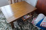 Solid wood coffee table