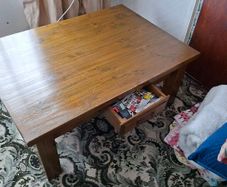 Solid wood coffee table