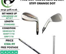 Ping S159 Wedge Lw 62 Degree.6.T / Alta CB AWT Stiff / Orange Dot