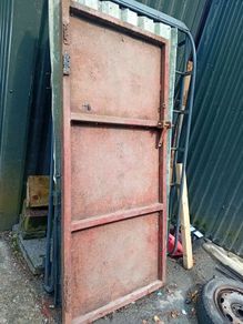 shed/garage door steel