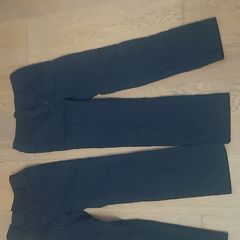Navy school trousers age 9 Debenhams x 2