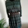 Zara Boho green dress, brand new. size S 8-10 Image 6