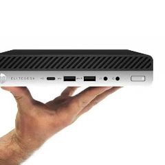 Mini HP EliteDesk 800 G5 Micro PC Intel i7 9Gen 16GB 500GB SSD Windows 11 Pro