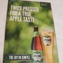 3 x advertising show cards ,,nice condition,,collectors item,,price includes post to anywhere in ireland thank you, take as is,some wear ,,applemans,Heineken, orchards thieves,, Image 4