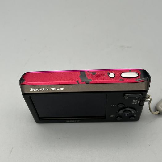 Sony Cyber-shot DSC-W310 12.1MP Digital Camera Pink - Full Kit
