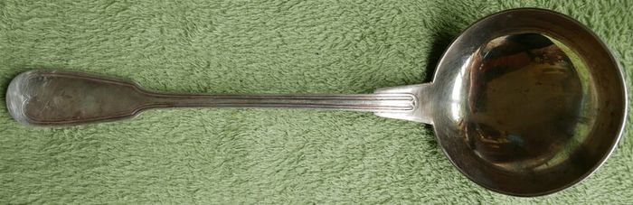 Vintage Sterling Silver or Silver Plated Soup Ladle