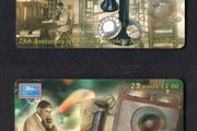 2001 Gibraltar 25 unit Black Antique Phone (Gemplus - GEM5 (Red)) Phonecard