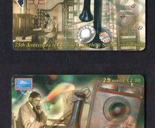 2001 Gibraltar 25 unit Black Antique Phone (Gemplus - GEM5 (Red)) Phonecard