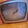 Retro Style TV Table Clock Image 2