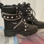 Zara Leather Biker Boot Image 2
