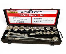 22-Piece 3/4-Inch Drive Socket Wrench Set