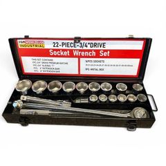 22-Piece 3/4-Inch Drive Socket Wrench Set