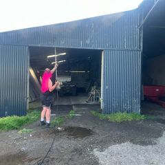 Farm shed painting
