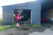 Farm shed painting