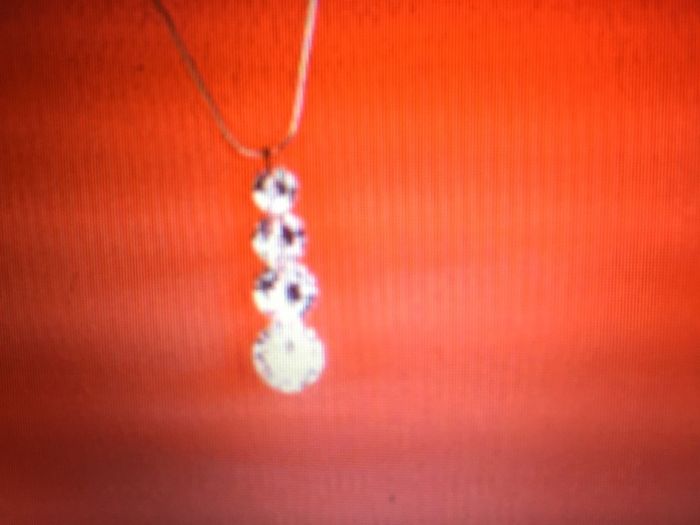 Silver/ Crystal Pendant