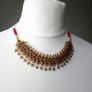 Gorgeous beaded statement costume neckpiece! Image 2