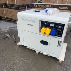 generator diesel silent 7kva key start