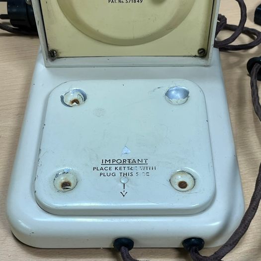 Goblin Teasmade Model D23 1951 Lamp Clock Tea Maker - UNTESTED - rare - PROP