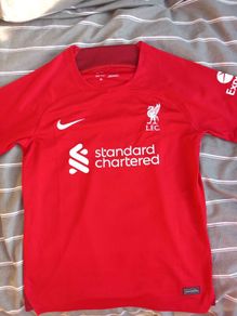 liverpool home jersey small