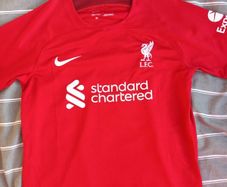 liverpool home jersey small