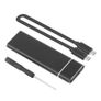 2-in-1 M.2 SSD Enclosure NGFF & NVMe Dual Protocol Aluminum Case Image 4