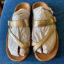 Strive Women's sandals size 6UK.  Gold. As New with box. Image 7