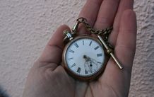 Vintage Sterling Silver Pocket Watch