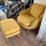 armchair and footstool Image 3