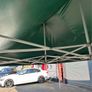 6 x 4 metre Aluminium gazebo 50mm strong legs 3 colours -  Red,Green & Blue With sides & Bag Image 5