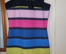 BNWT Missi London Multicolor bodycon mini/midi dress size UK12 UR40 Postage included
