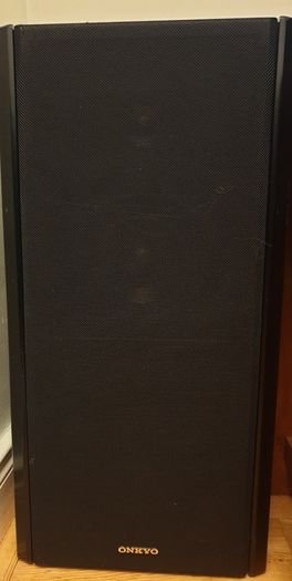 Onkyo TX-NR3009 With Onkyo speakers and speakers stands